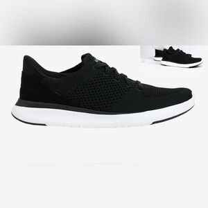 Kizik Lima Black Athletic Shoes Slip-on M6.5 W8